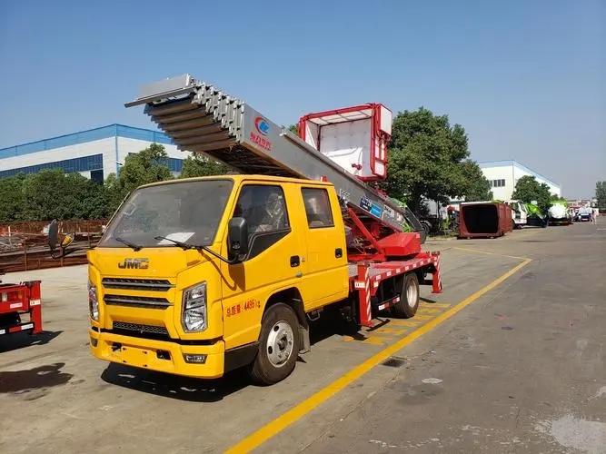 登封附近云梯车出租 砂石搬运